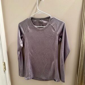 Patagonia Capilene, long sleeve pullover top.